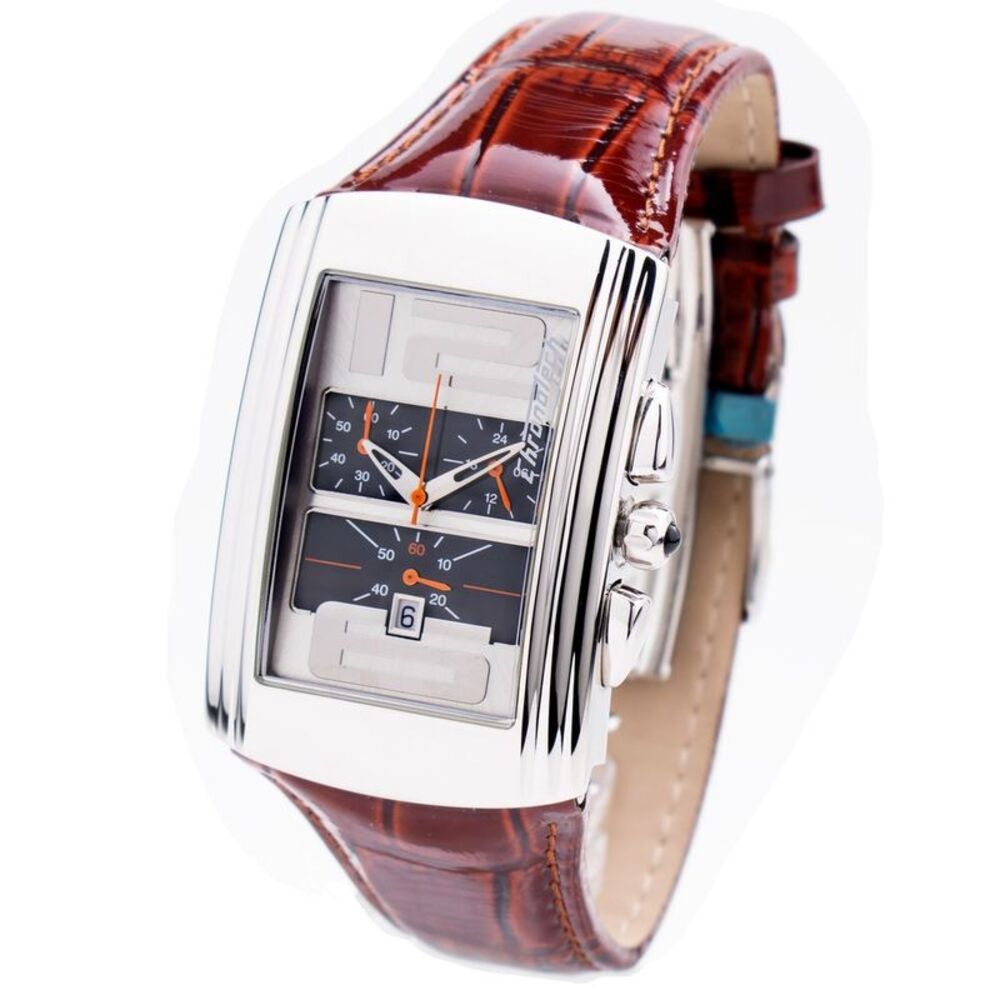 Chronotech 7018M03MTAC Chronograph Watch Men Brown Watches